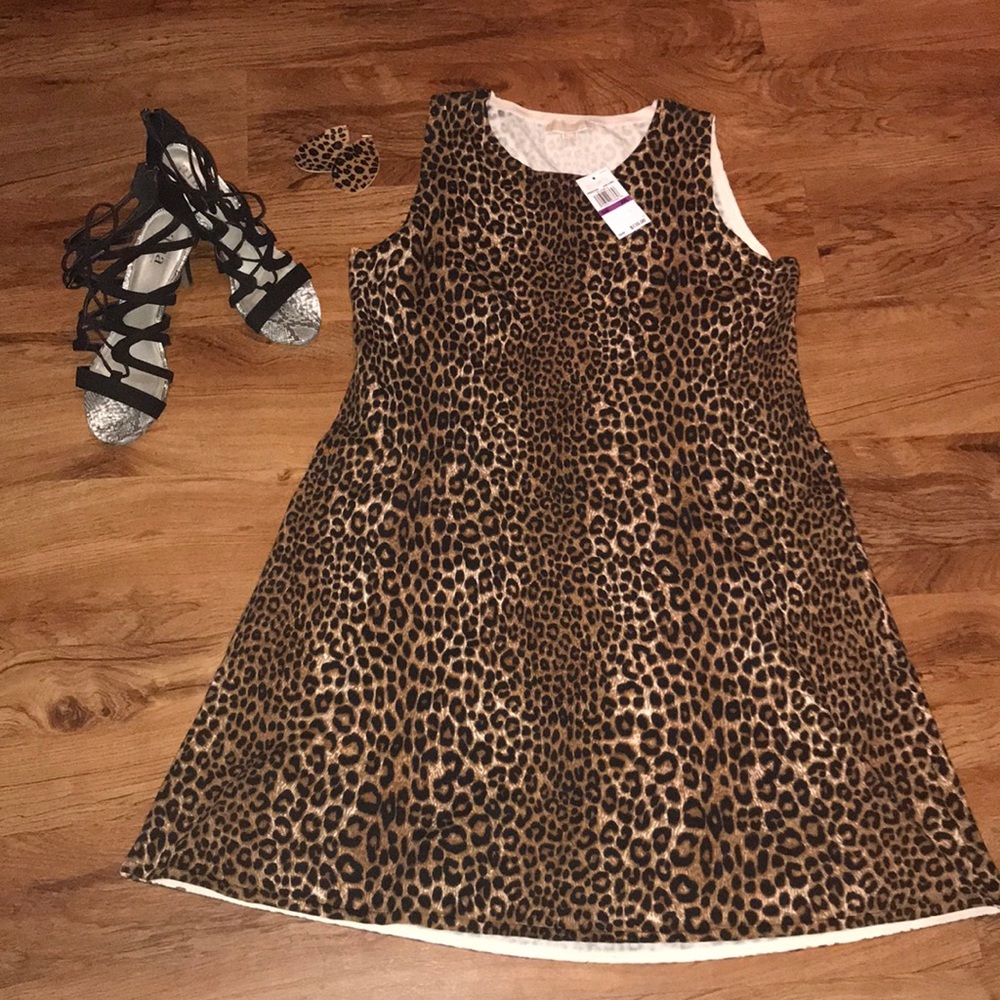 💥 Michael Kors CHEETAH dress BRAND NEW 💥